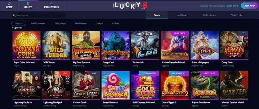 Casino en Ligne main